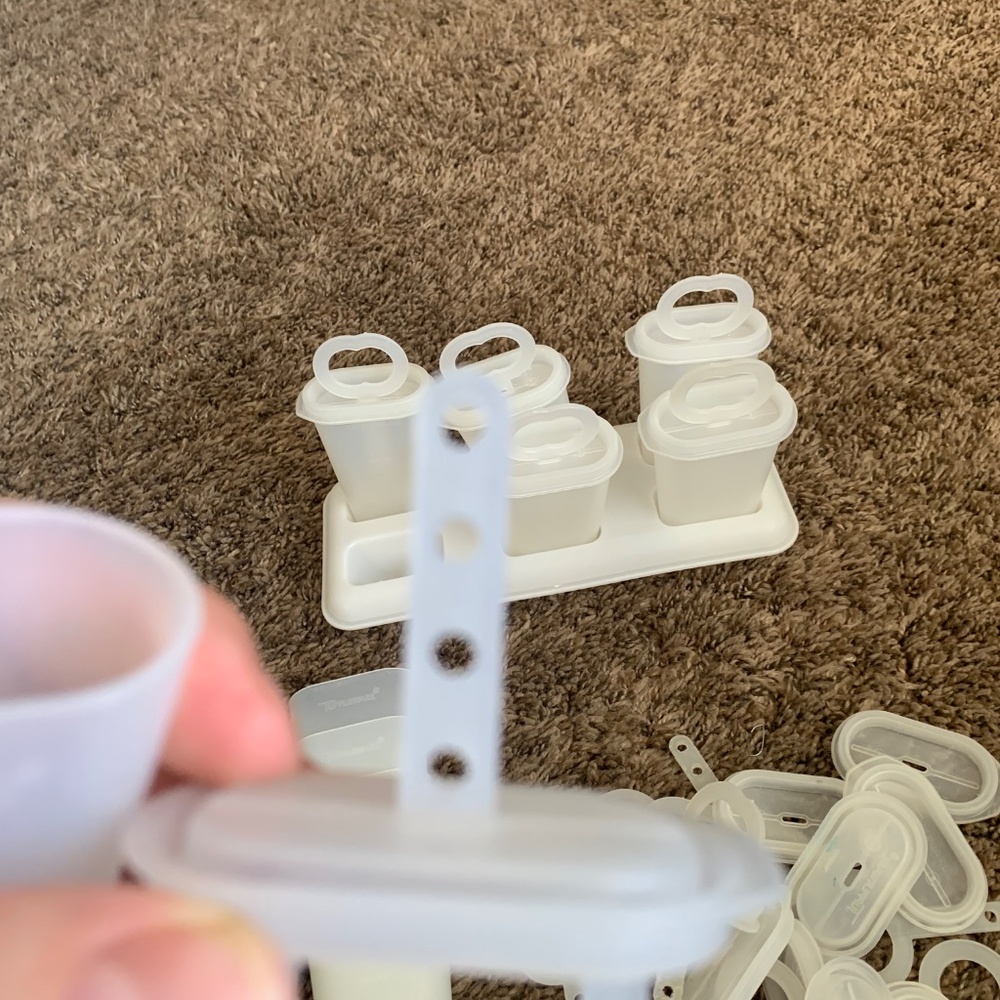 Vintage Tupperware Popsicle Mold Set with Stand - Picture 6 of 9